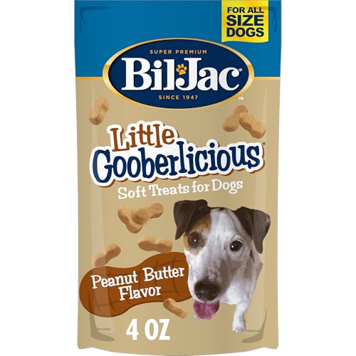 Bil-Jac Little Gooberlicious Dog Treats 4oz - Peanut Butter Flavor