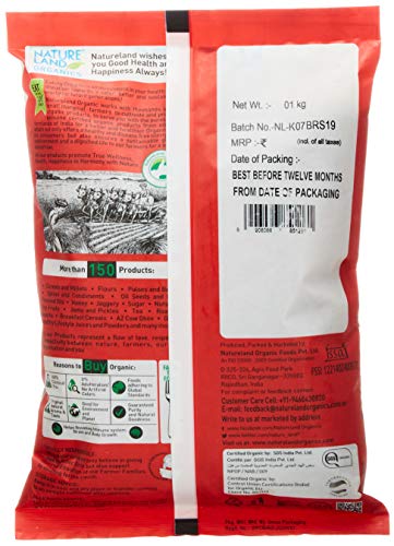 Image of Natureland Organics Brown Sugar 1 Kg - Organic Sugar (Pack of 3)