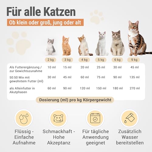 RECOACTIV Recovery Renal für Katzen, 1 x 280ml, hochkalorisches Diät-Alleinfuttermittel bei Nierenfunktionsstörungen und erhöhtem Energiebedarf in der Rekonvaleszenz, zur Gewichtszunahme