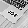 Joe Male Name Sticker - Waterproof Vinyl Decal for Car Bumper, Laptop, Water Bottle, Luggage, Wall, and Window, Size - 3'' Longer Side #4