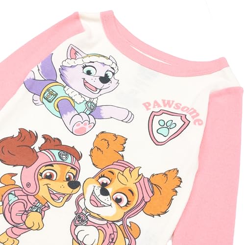 Nickelodeon unisex-child Paw Patrol | Baby Shark | Blue's Clues & You 4-piece Snug-fit Cotton Pajama Set4