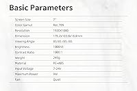 Vista 13 de Portkeys LH7P Monitor de Campo de Cámara de 7 pulgadas Control Inalámbrico