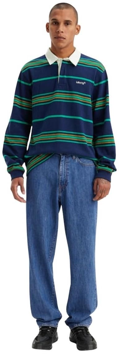 Levi's Men's Tailored Scholar Lightweight - Medium Wash Jeans 568 In Cotton, Straight Fit, Blue (Tailored Scholar Ltwt), W32/L32