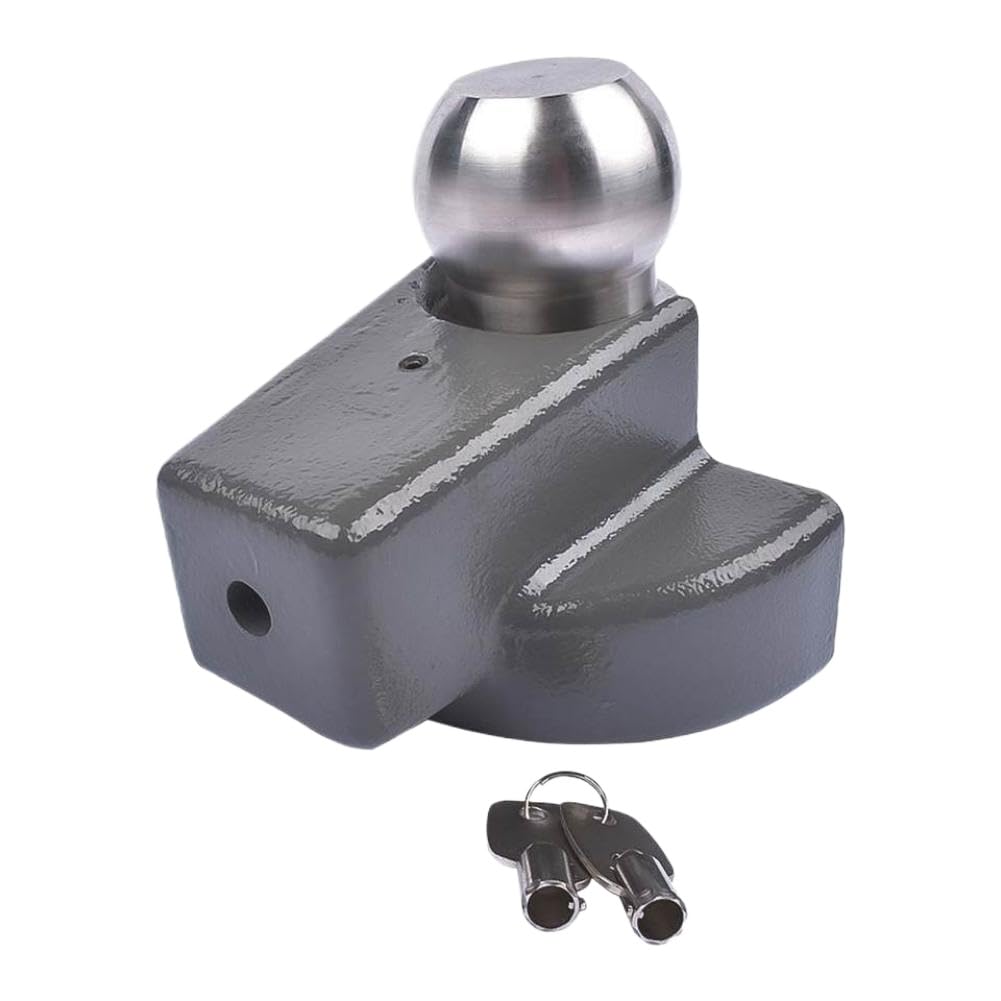 RV Trailer Coupler Lock for 2 5/16 Inch Coupler with Straight Lip