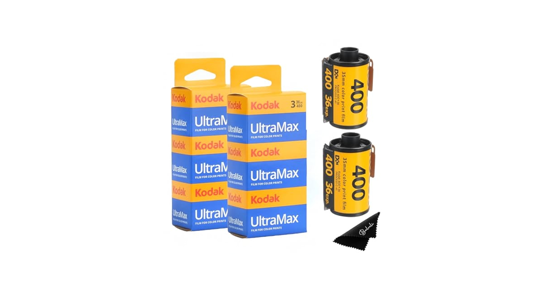 Amazon.com : Kodak Ultramax 400 35mm Film - 6 Pack of 36