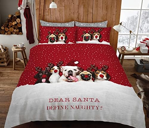 GC GAVENO CAVAILIA Gamer Duvet Cover Single, Christmas Bedding Set, Xmas Quilt Cover And Pillow Case, Gaming Bed Set, Festive Gamer Zone, 737841