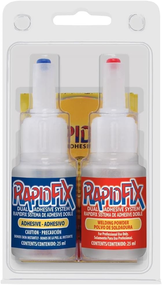 RapidFix 7121100 Dual Adhesive System (Pack of 2)