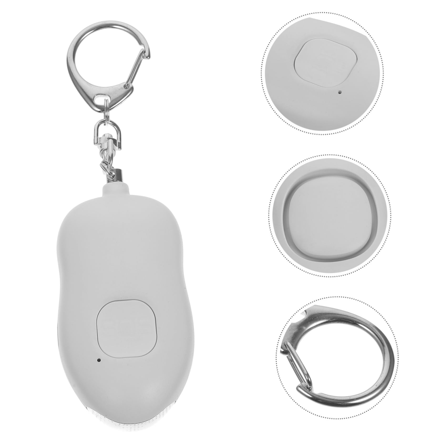 BELLIFFY Emergency Alarm Flashlight Personal Security for Women Anti-Wolf Light Sound Alarm Mini Light