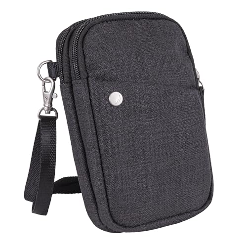 HAIKU Endeavor Pouch, Lightweight Small Crossbody bag, Zip-Around Cell Phone Travel Purse with Card Slots, Adjustable Strap2