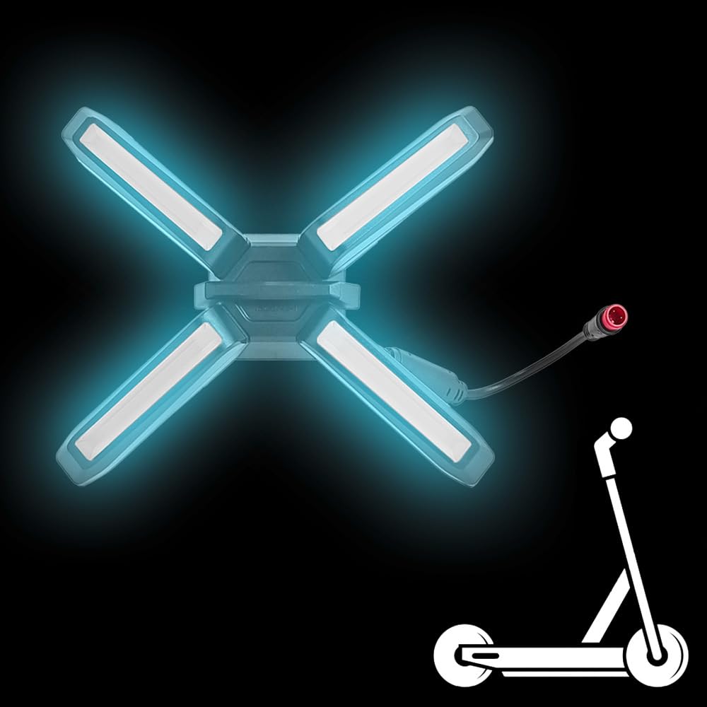 LED Faro per Segway Ninebot ZT3 ZT3 Pro Proiettore Potente per Monopattino Elettrico ad Alta Luminosità Accessori di Ricambio per Scooter