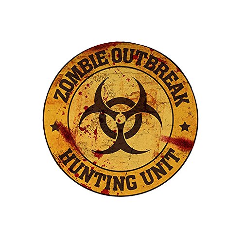 Fanwraps Zombie Hunting Unit Orange Logo Decal Set