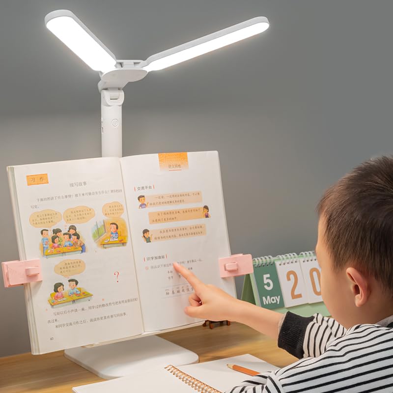 Image of Akari AK-1707 Rechargeable LED Study Lamp with USB Charging, Touch On /Off, Adjustable Angle, Eye-Care Desk Light for Kids, Students & Home Office, Table Night Lamp