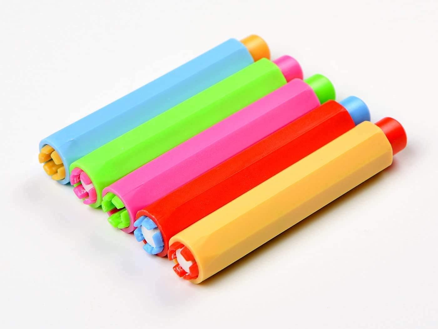 DASHDYNAMO dustless chalk holder craft plastic for teachers SET OF 5