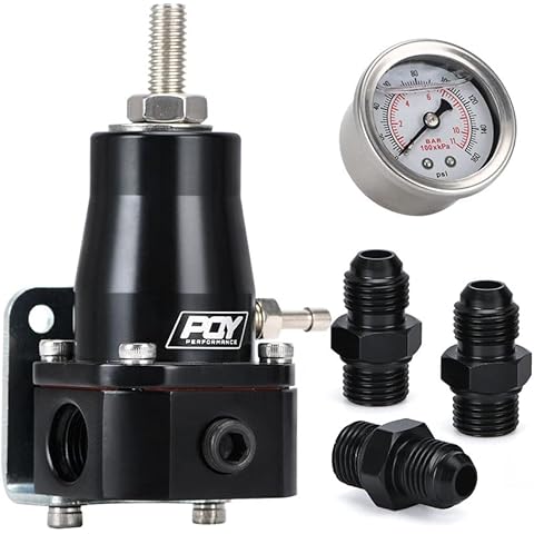 MSA Fuel Pressure Regulator Gauge 30-70 PSI Cover