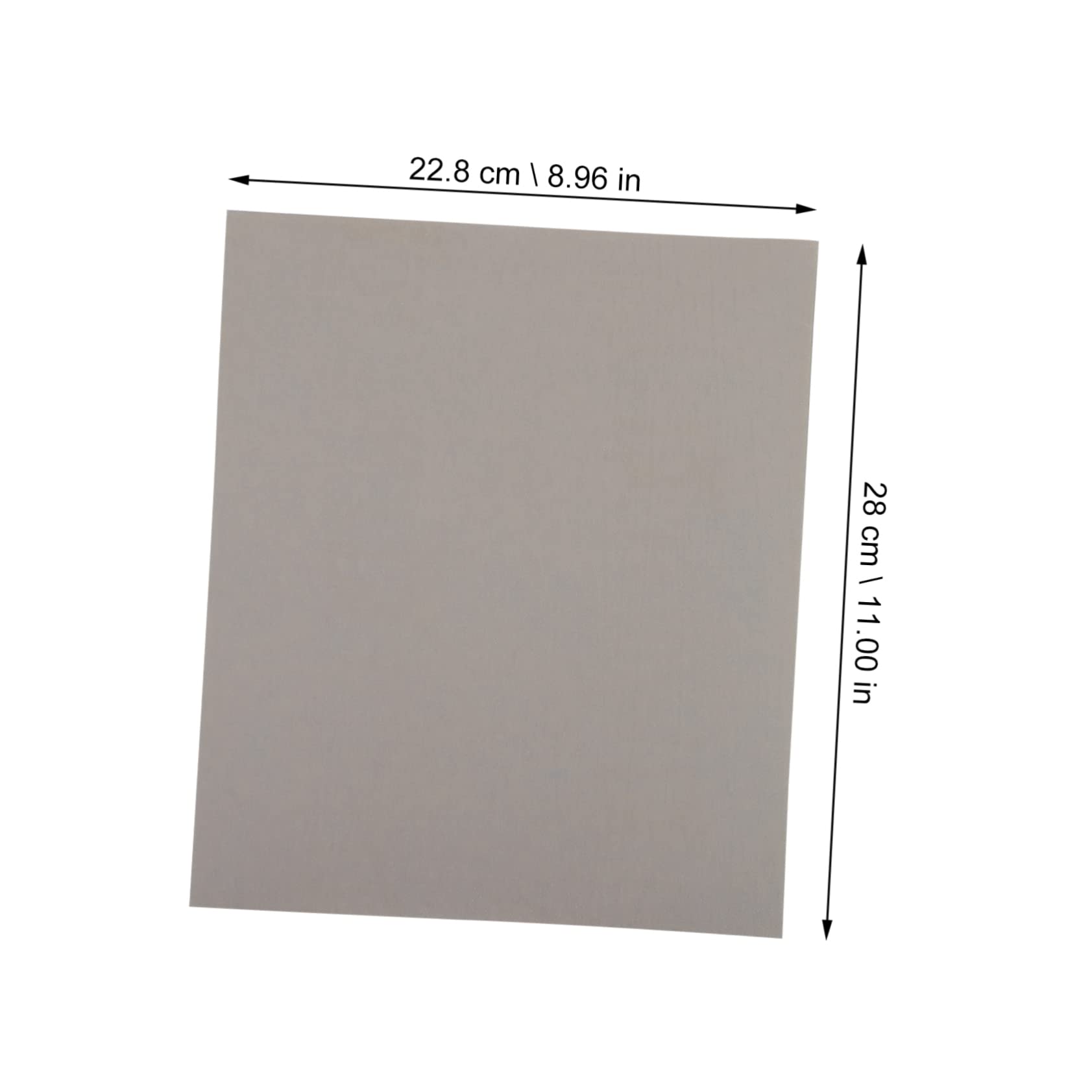 Cabilock 5 Ensembles Papier Abrasif À L'eau Papier De Verre Fin Patins De Ponçage Sable Humide Ultra Sec En Bois De Bois Papier De Verre Pour Carbure De Silicium 6 Feuilles*5