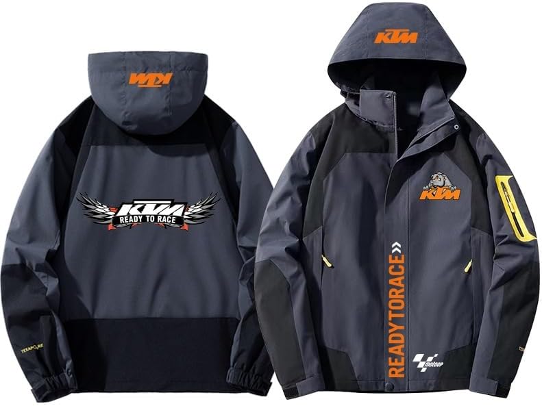 [TABBY] 秋冬用防水防風ジャケット、メンズ自転車ライディングウェア、オートバイウェア (M体重100115斤、身長156162