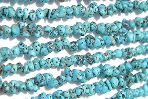 Pépites de turquoise brutes LKBEADS pour fabriquer des bijoux personnalisés sans défauts