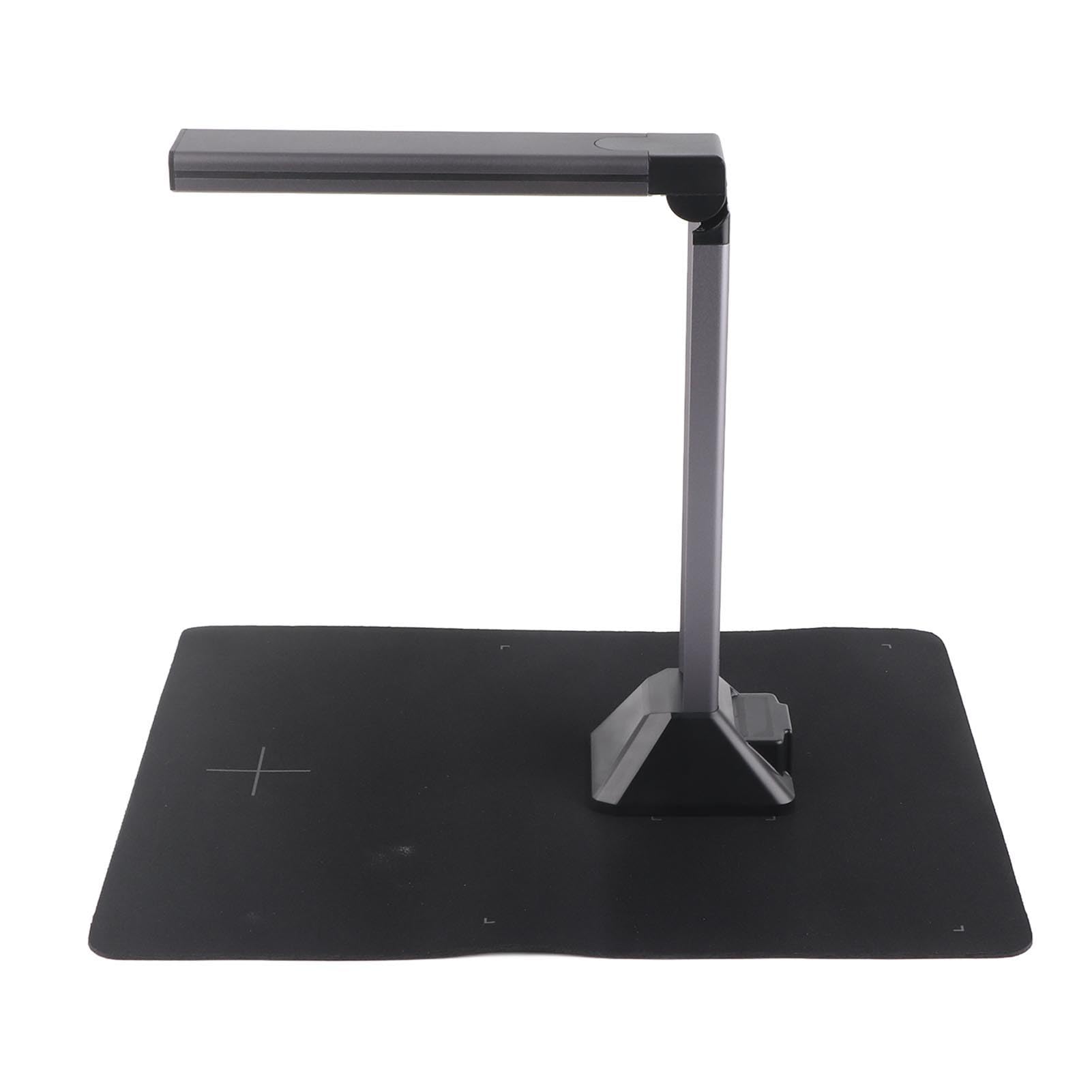 KKPLZZ Escáner de Documentos S550, Escáner de Libros USB de 5 MP con Luz LED con Sensor CMOS para Escaneo