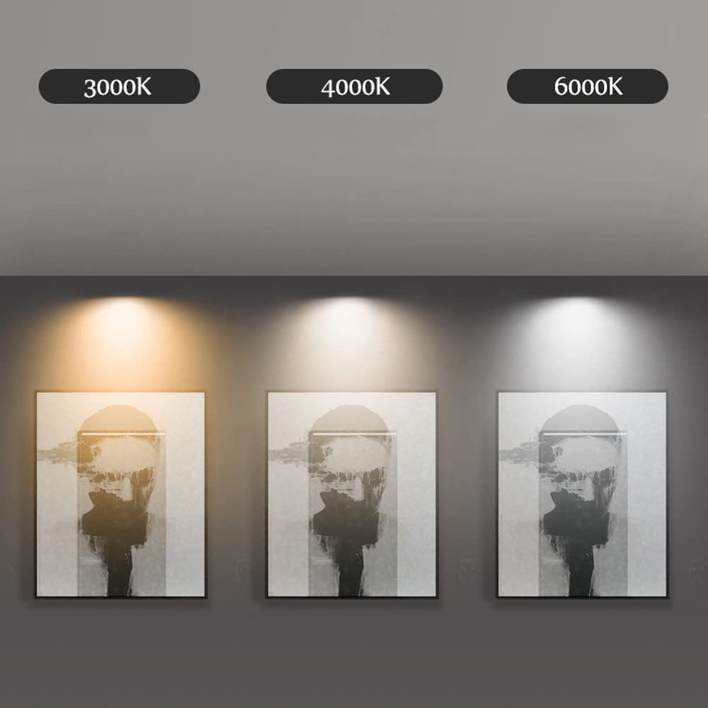 Faretti per soffitto Confezione da 5 faretti Impermeabili con deflettore Mini faretto a LED 9W12W15W Faretto Rotondo Bianco per Doccia Bagno Lampada da soffitto