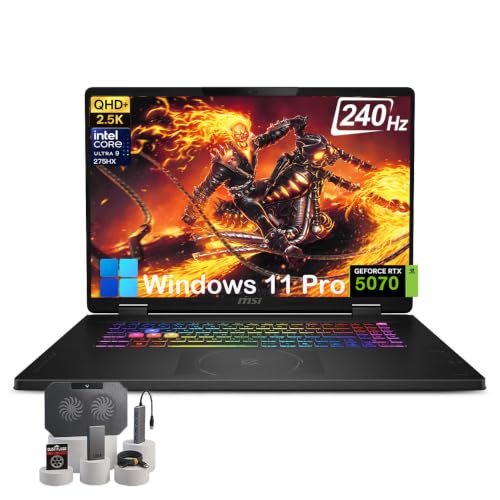 Image of msi Crosshair 18 HX AI Gaming Laptop, RTX 5070, 32GB DDR5 RAM, 2TB SSD