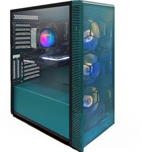 STGsivir Gaming PC, GeForce RTX 3050 6GB GDDR6,Core i7 bis zu 3.9Ghz,16G DDR,1TB SSD,WLAN 6,BT5.0,RGB Lüfter x3,Windows11 Pro,Gamer PC Computer Desktop