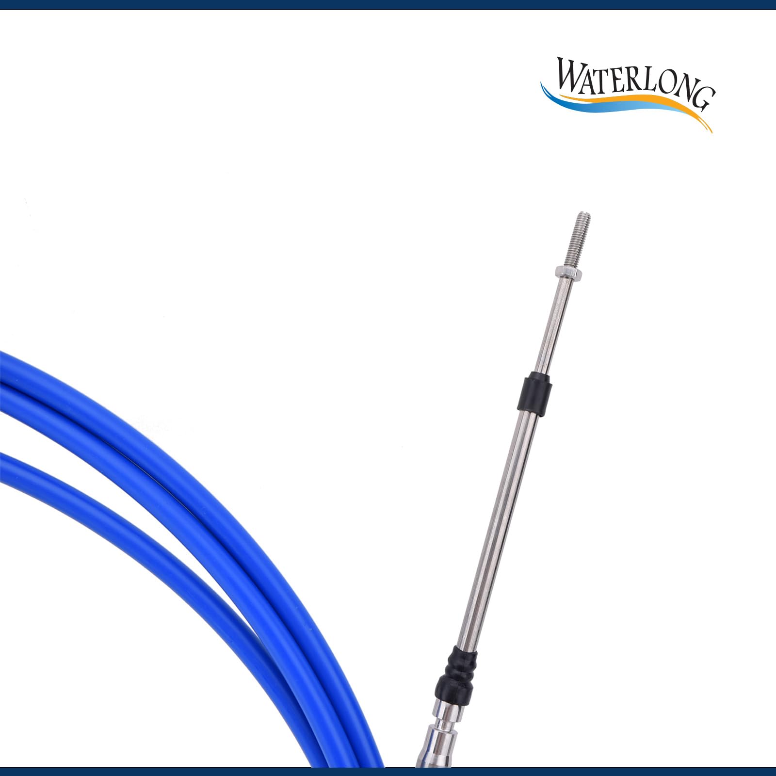 Boat Throttle Control Cable 16 Feet Outboard Rotary Steering Cable for Most Single Station Boats