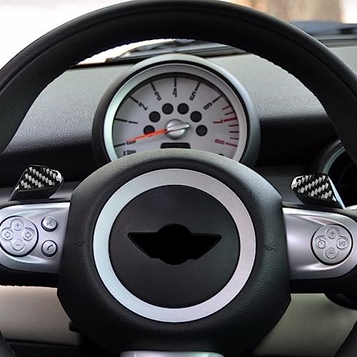 JMORCO Upgrade Carbon Fiber Compatible with mini Cooper Hardtop 2007-10 R56 Clubman 2008-10 R55 Convertible 2009-10 R57 Picks 2Pcs
