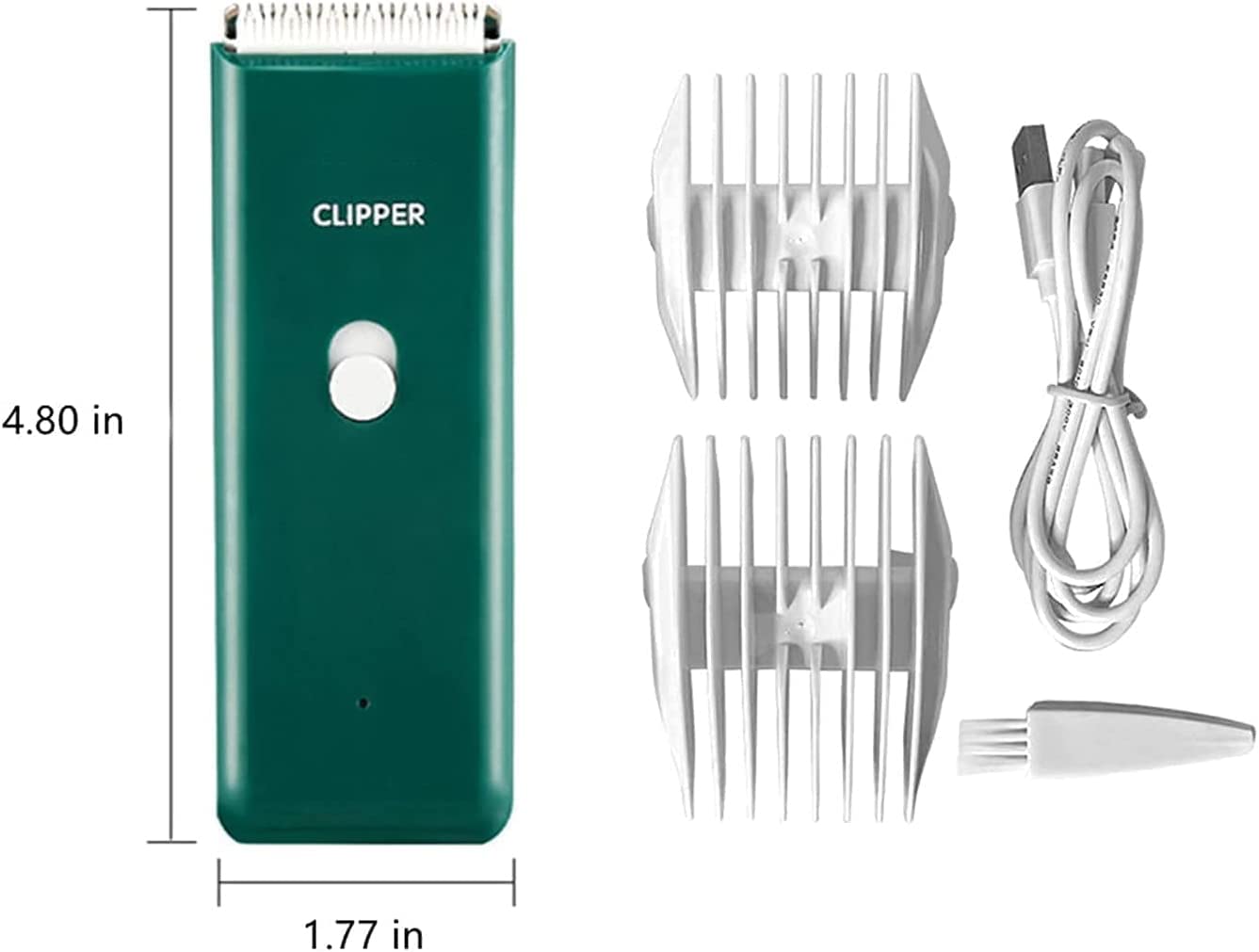 Dog Clippers Pet Grooming Clippers Kit,Low Noise Shaver Portable Electric USB Rechargeable Cordless Trimmer for Dogs,Cats and Other Pets - Image 4