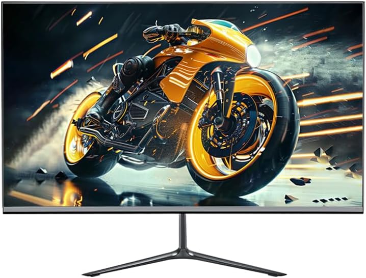 अगाडि view of the Anmite monitor with its stand assembled