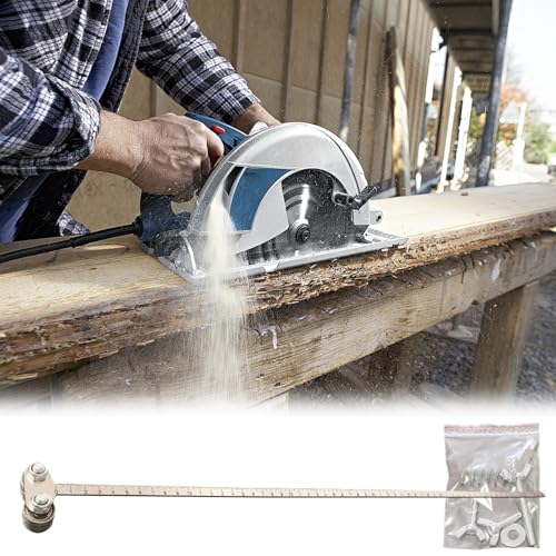 Guía de corte ajustable para bricolaje e industria con base estable 4