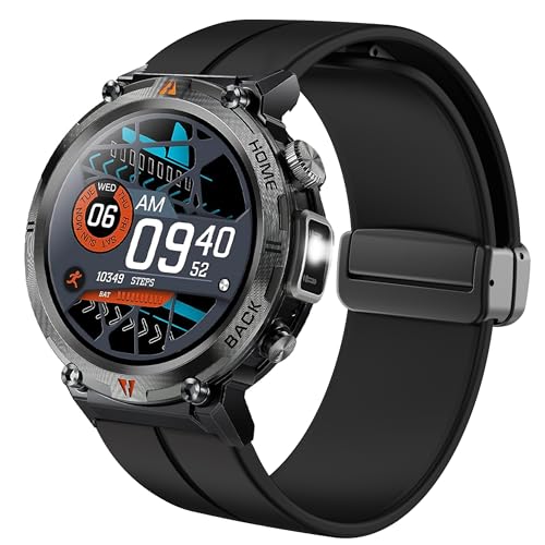 Correa deportiva magnética silicona 22mm para smartwatch miniatura 1