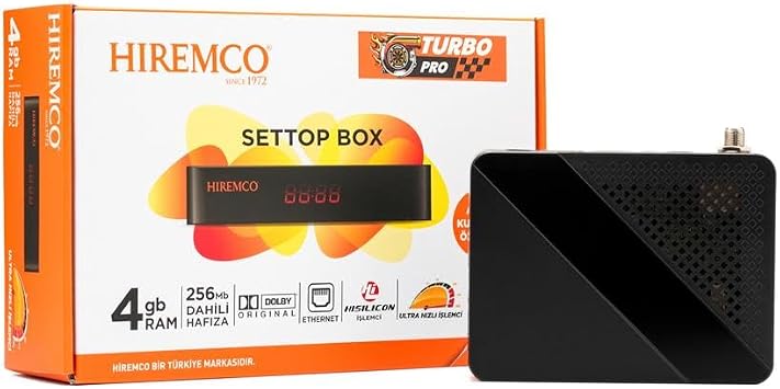 Hiremco Turbo PRO Linux Satellite Receiver