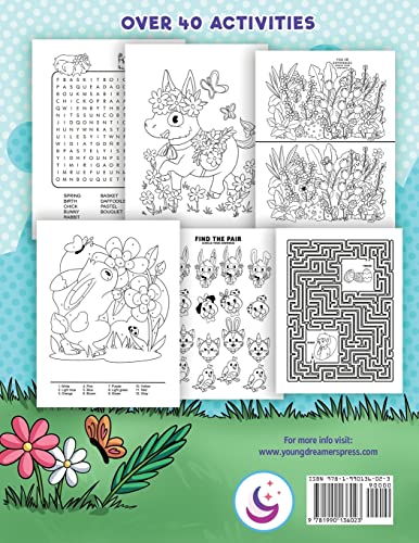 Easter Activity Book for Kids Ages 6-8: Easter Coloring Book, Dot to Dot, Maze Book, Kid Games, and Kids Activities (Fun Activities for Kids) - Image 2