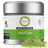 Matcha Green Tea Powder Ceremonial Grade 40g - USDA Organic | 1st Harvest Premium Matcha From Uji - Eco Heed