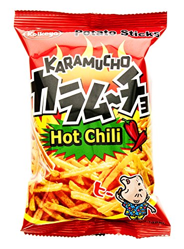 Koikeya Karamucho Potato Sticks, Hot Chili, 1.4 oz