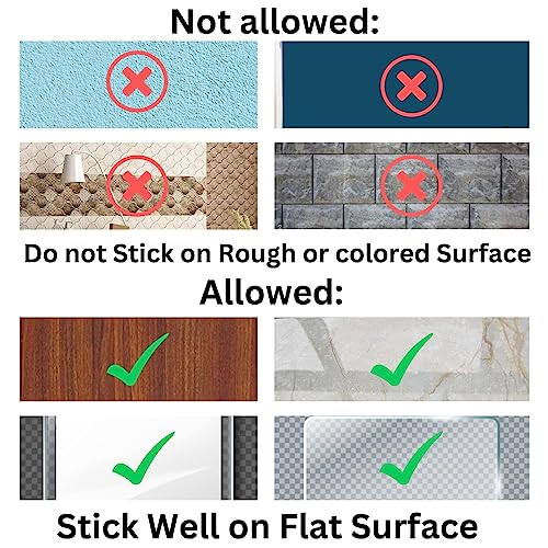 Image of Wall Mounted Self Adhesive Plastic Bathroom Shelf /Self Bathroom Shelf /Bathroom Organizer /Bathroom Accessories (White, Pink, Blue, Pack of 3)
