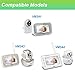 for Vtech VM341, VM343, VM344 Baby Monitor Charger Power Cord Replacement Adapter Supply for Vtech VM341, VM343 Parent Unit and Baby Unit, DC 5V 6.6Ft