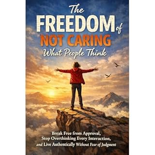 The Freedom of Not Caring What People Think Audiobook By Claire Roberts cover art