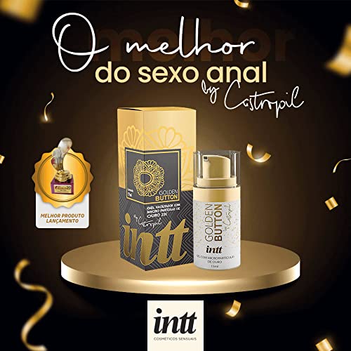 INTT COSMÉTICOS Gel Facilitador Com Micro Partículas De Ouro Golden Button Transparente