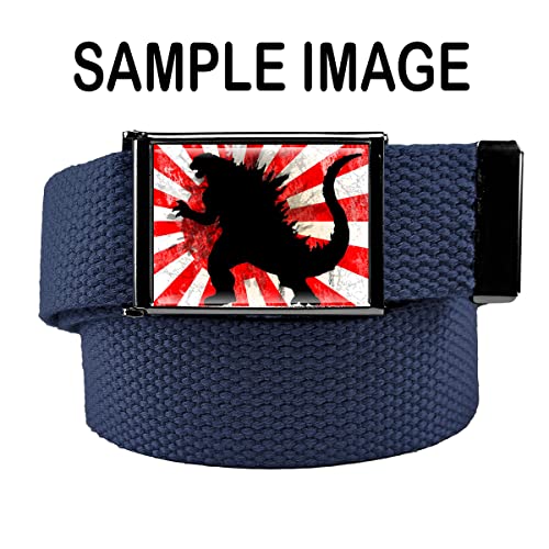 Build A Belt: Kids Design Your Own Buckle with Your Image or Text, Includes a Canvas Web Belt4