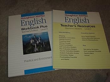 Paperback Houghton Mifflin English: Teacher's Resources - Blackline Masters - Level 2 Book