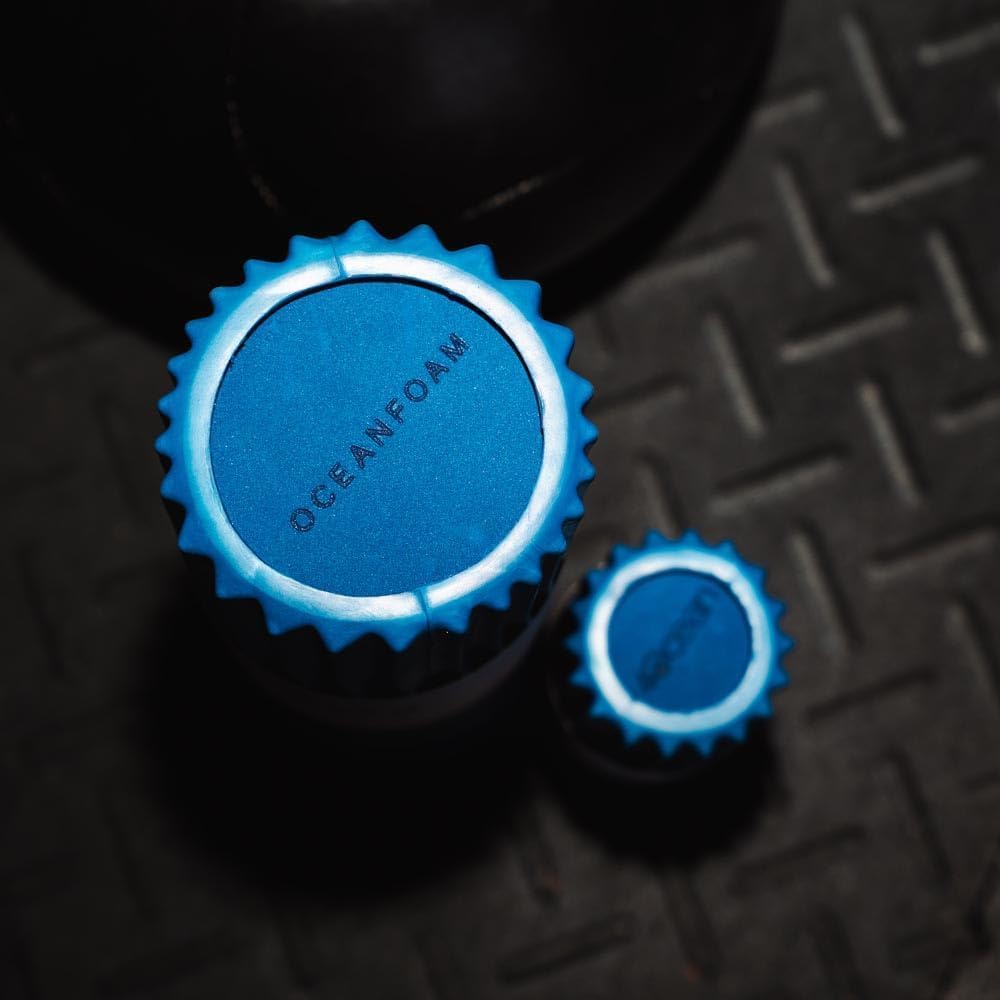 Oceanfoam x 4ocean Roller (Royal Blue) – Limited Edition Muscle Roller for Back Pain & Yoga - High Density Foam for Physical Therapy - Textured for Deep Tissue Massage - Image 8