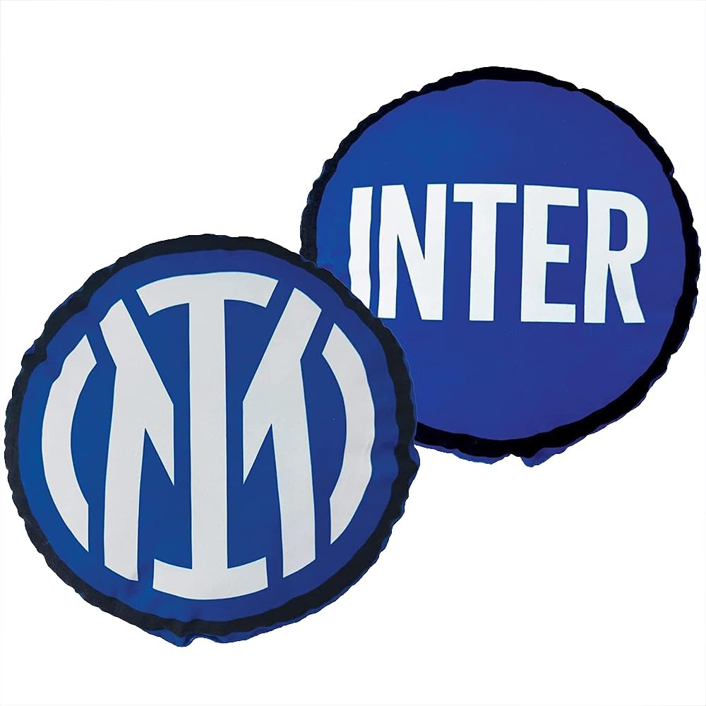 CUSCINO F.C. Inter ufficiale SAGOMATO per arredo divano letto