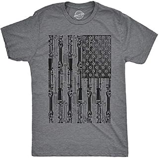 Mens American Flag Tools USA Merica Dad Gift T Shirt Handyman Funny Car