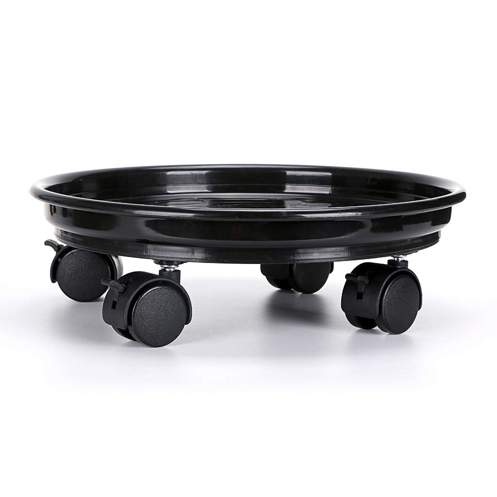 Skelang Support de Pot de Fleur à Roulette, Porte Plante a roulettes