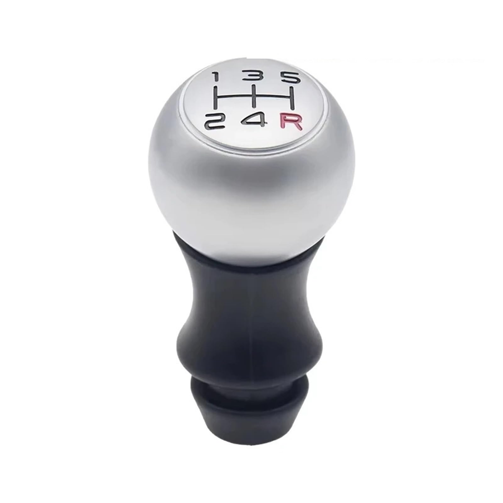Mkgkacvcpt Matt Red Font Manual Shifter Knob For Citroen For C2 For C3 C47 5Speed Gear Shift Knob Lever Matte Vts Aluminum(Matt Red Font)