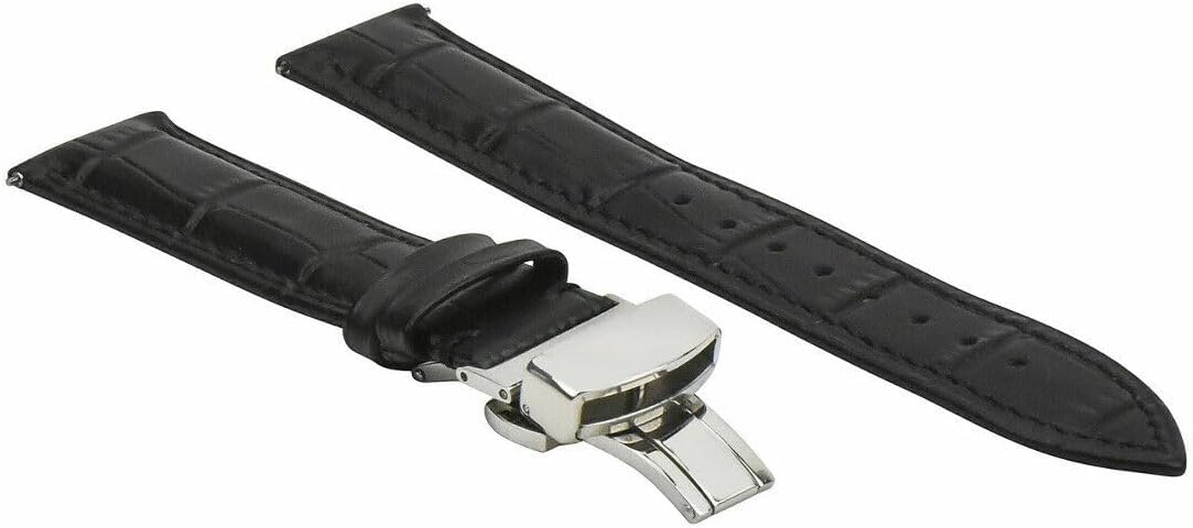 Ewatchparts 16-24mm Leather Watch Band Strap Quick Release Compatible With Citizen Eco Drive Watch