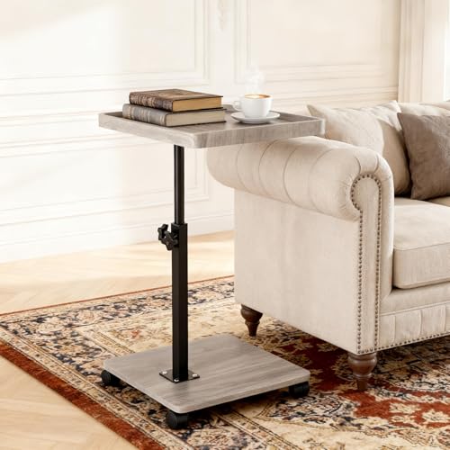 Table d'appoint gain de place pour canapé et lit bout de table mobile - 2