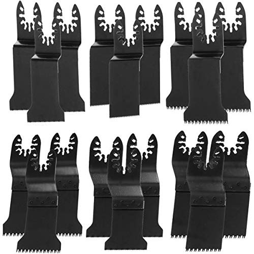 Kdafa Oscillating Saw Blades,20Pcs Oscillating Multitool Saw Blade Set For Fein Multimaster Dremel Makita Bosch #TOP17