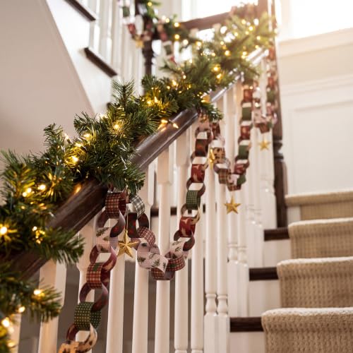 Marspark 420 Pcs Christmas Paper Chains 14 Styles with 500 Glue Points by Marspark - Used condition - Image 7